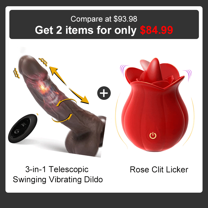 K25 Black Coffee Color 8.66-inch Simulation Penis Wireless Telescopic Rotation Vibration