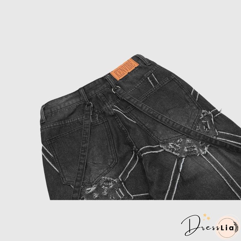 Heavy Weight Spiderweb Jeans