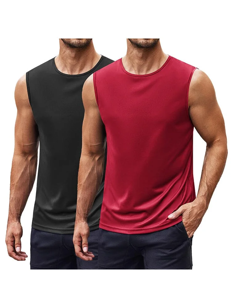 Athletic Quick-Dry 2-Pack Tank Top (US Only) QueenFunky