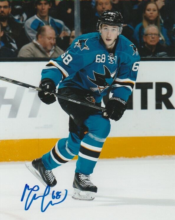 MELKER KARLSSON SIGNED SAN JOSE SHARKS 8x10 Photo Poster painting #1 Autograph EXACT PROOF!