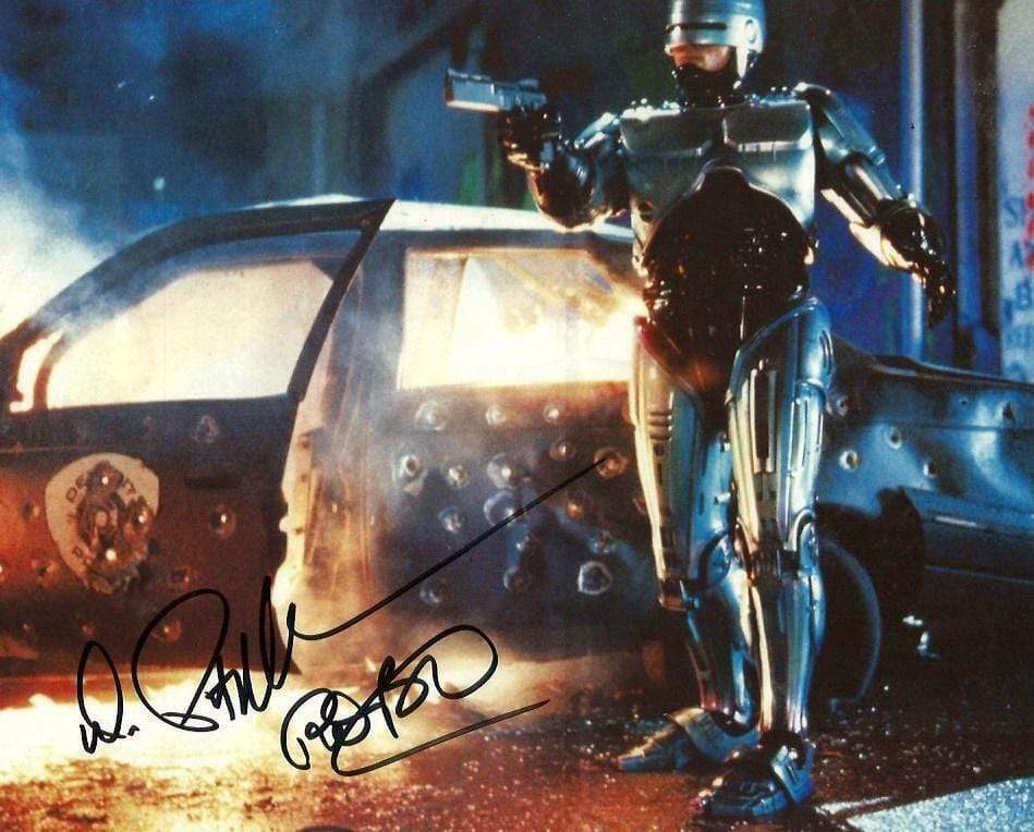 Peter Weller ACTOR ROBOCOP autograph, In-Person signed Photo Poster painting