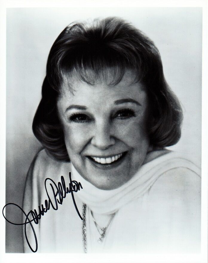 40's Actress JUNE ALLYSON Signed Photo Poster painting