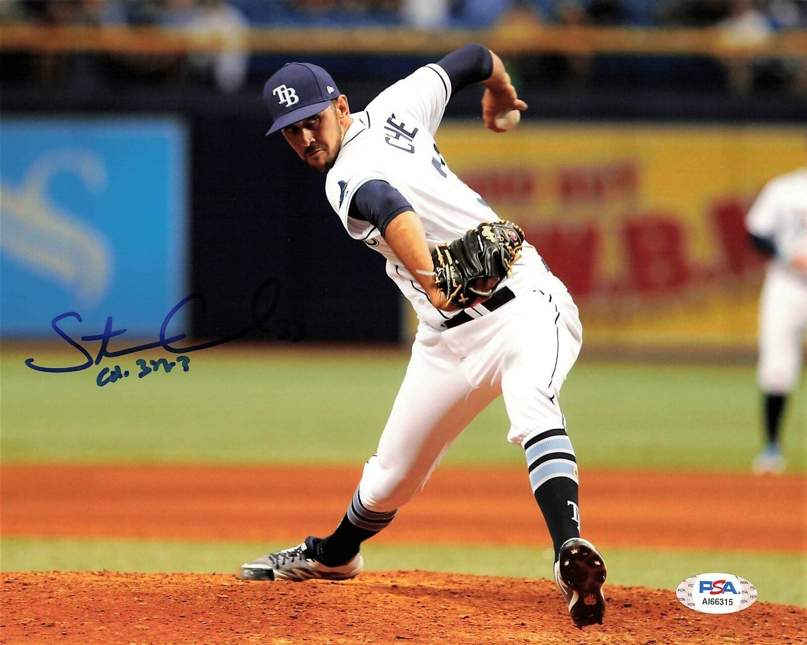 Steve Cishek signed 8x10 Photo Poster painting PSA/DNA Autographed Tampa Bay Rays