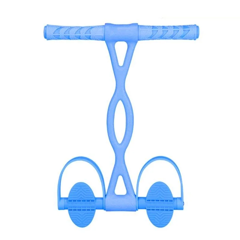 Home Fitness Pedal Tensioner Sit-Up Aid Multifunctional Elastic Rope, Specification： Little Waist Crystal 