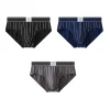 Men's Briefs Seamless Triangle Panties Ice Silk Low Waist Fast Dry Shorts Men Comfortable Sexy Underpants