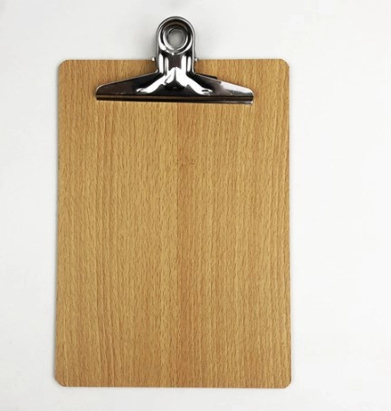 1 Piece Solid Color Class Learning Daily Mdf Height Density Plate Classic Style Folder