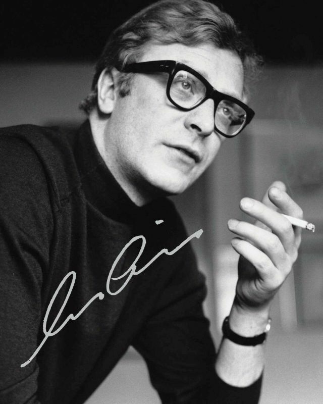 Michael Caine Autograph Signed Photo Poster painting Print