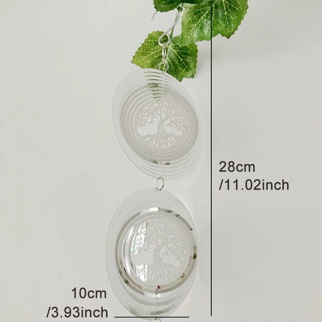 3D Rotating Wind Chimes Tree of Life | IFYHOME