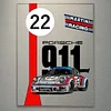 Porsche Car - Acrylic Wall Art - 12*16Inch