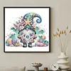 Sea Goblin Special Shaped 5D DIY Partial Drill Diamonds Dots Gem Art Kits 11.81 X11.81inch Diamond Dots Paintings Diamonds Paintings Gem Art for Adults Beginners Home Decor