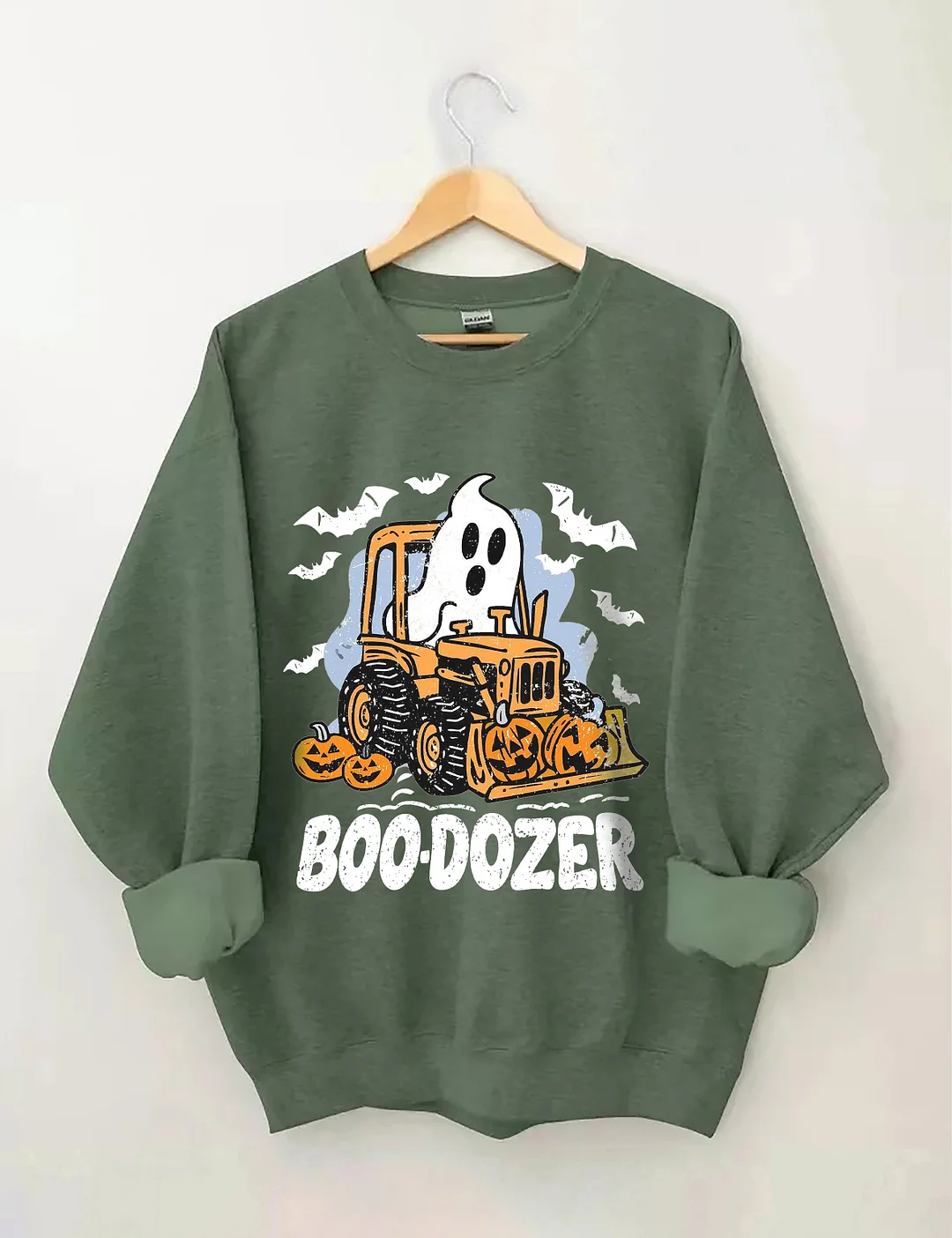 Funny Halloween Construction Sweatshirt