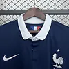 2014 Retro Long Sleeve France Home Football Shirt 1:1 Thai Quality