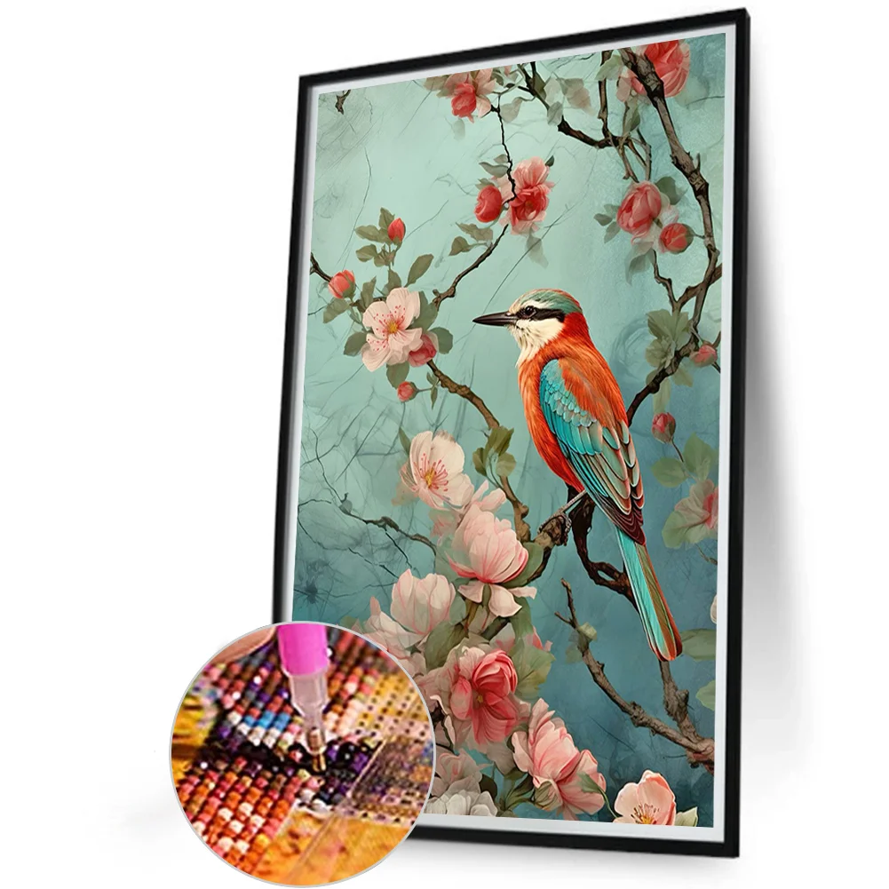 Diamond Painting - Full Round Drill - Bird(Canvas|40*60cm)