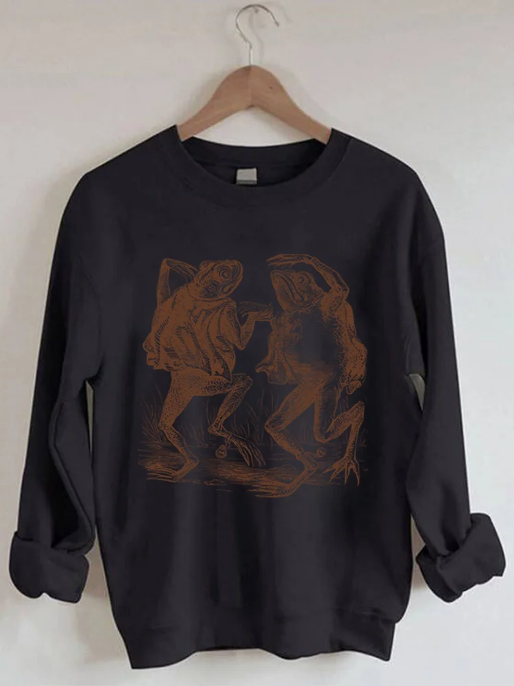 Eagerlys Frog And Toad Sweatshirt Eagerlys