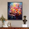 (US Only)Paint By Numbers Kit On Canvas DIY Oil Art Flower Picture Home Wall Decor40x50cm