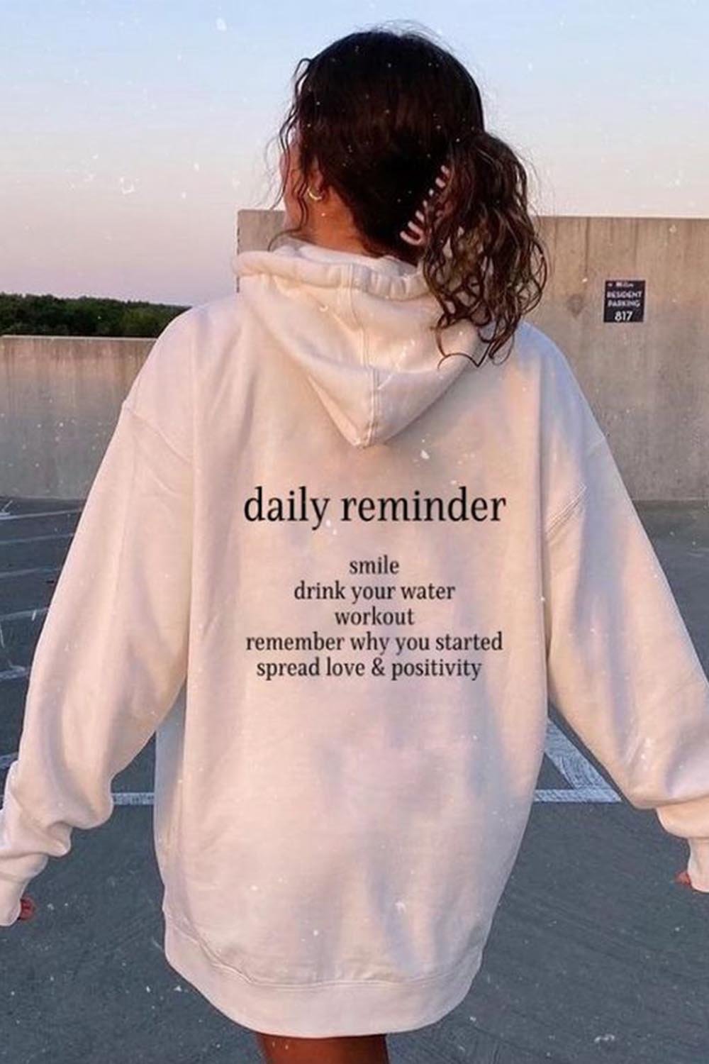 Daily Reminder Hoodie   August Lemonade