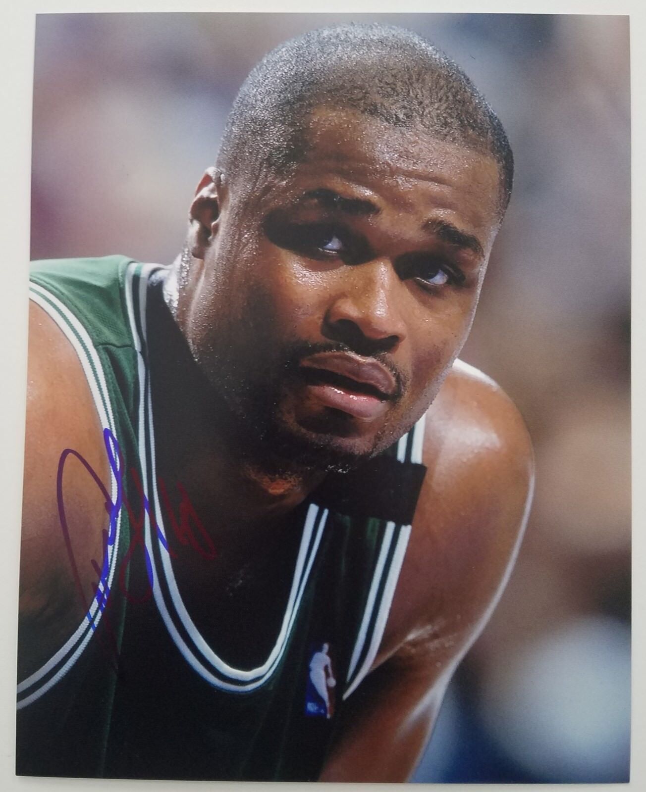 Antoine Walker Signed 8x10 Photo Poster painting Boston Celtics Heat Hawks NBA Autograph RAD