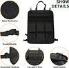 Taktisch Auto R&uuml;cksitz-Organizer MOLLE R&uuml;ckenlehnenschutz Fahrzeug Vordersitz R&uuml;ckenlehnentasche Autositz Aufbewahrungstasche, Tactical Car Seat Back Organizer, Schwarz