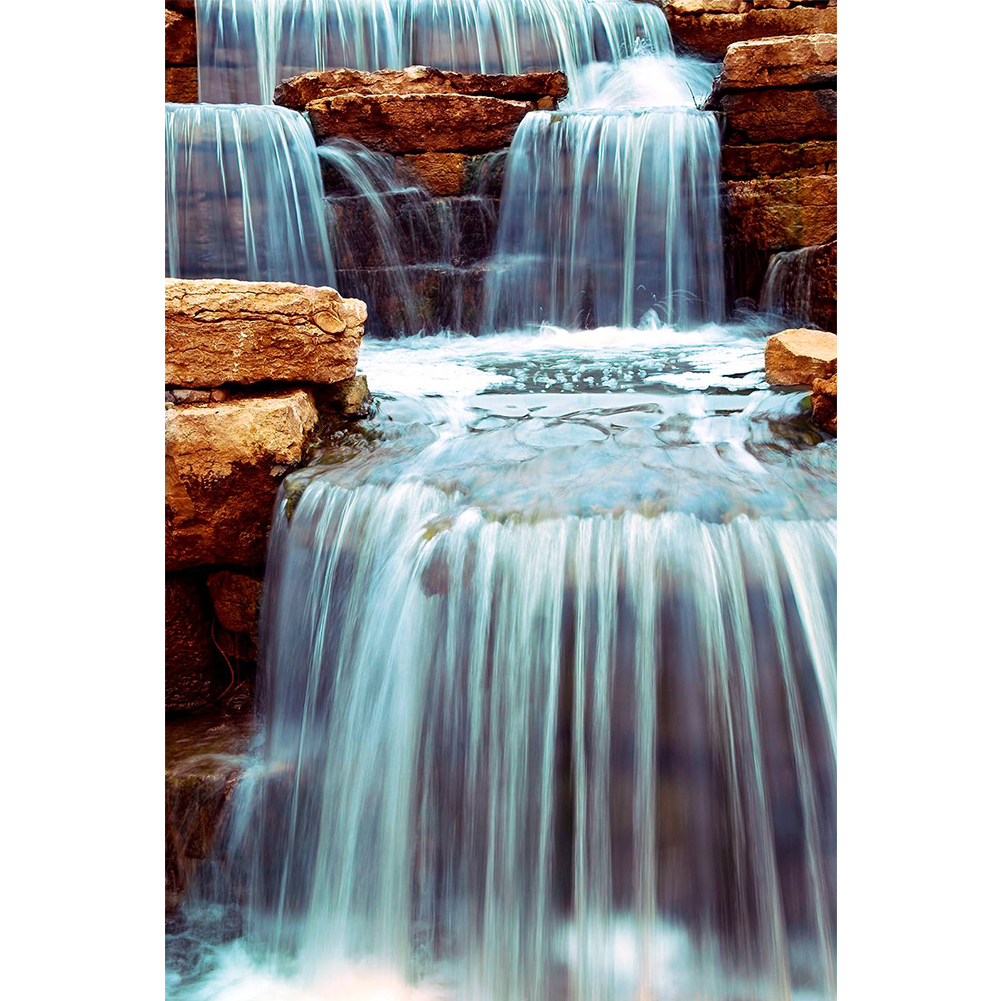 

Mountain Water - 11CT Stamped Cross Stitch - 40*55CM, 501 Original