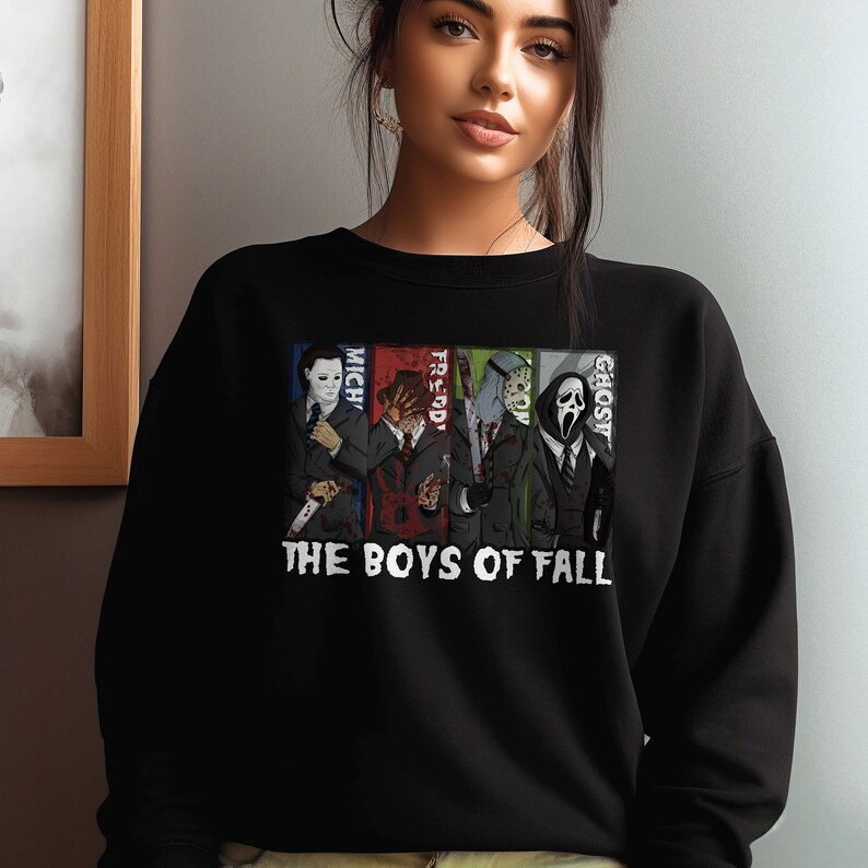 The Boys Of Fall Horror Sweatshirt