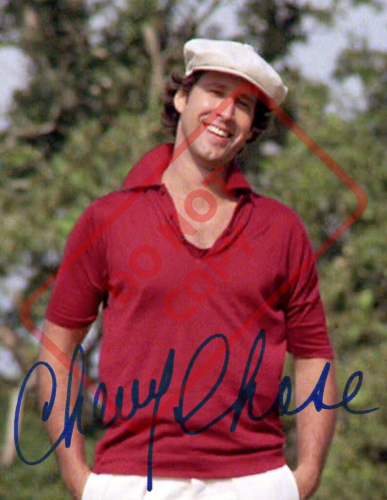 Chevy Chase Caddyshack 8.5x11 Autographed Signed Reprint Photo Poster painting