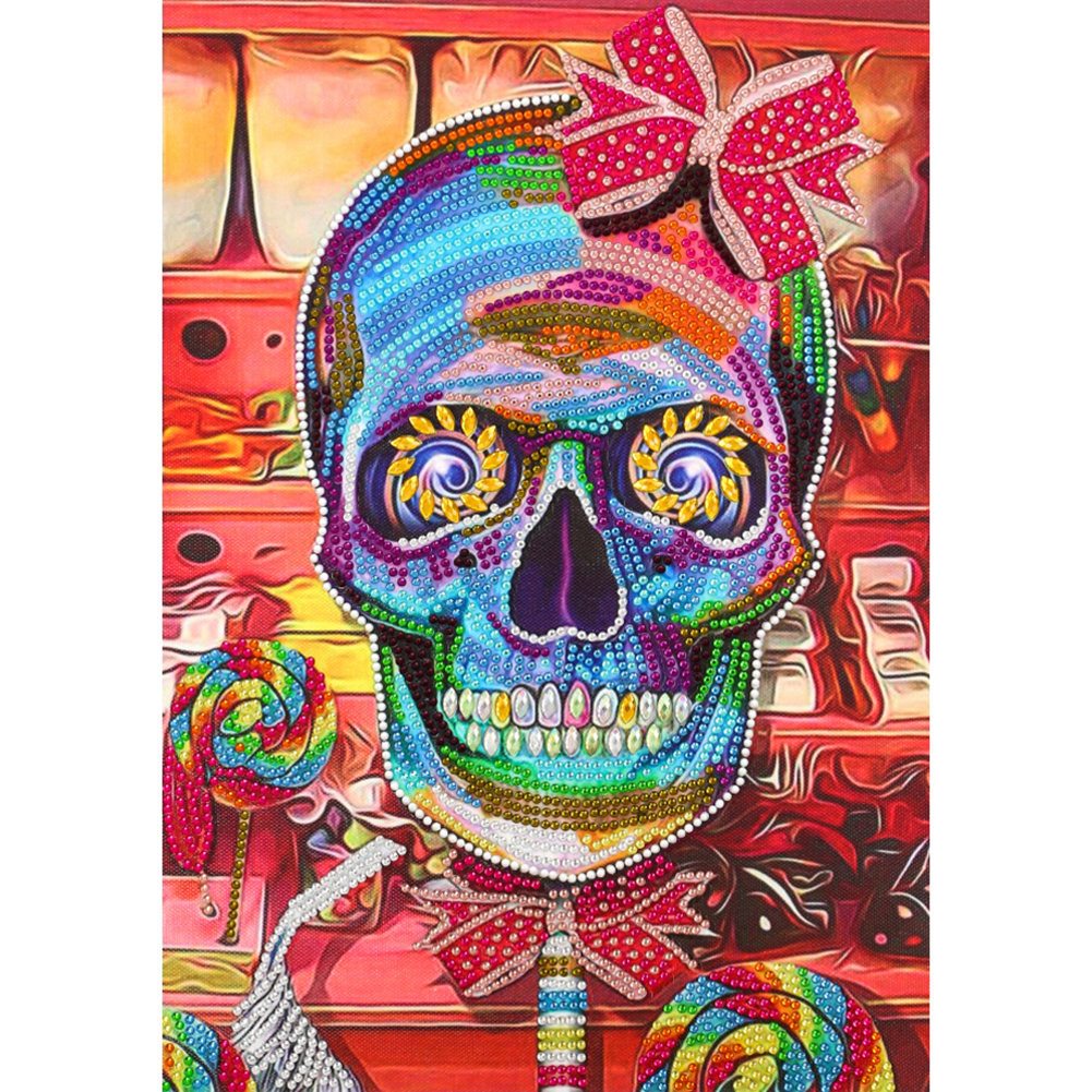 

Skull - Special Shaped Diamond Painting - 30*40CM, 501 Original