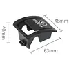 For Mercedes-Benz C-Class W205 2015-2021 Child Seat ISOFix Slot Trim Cover