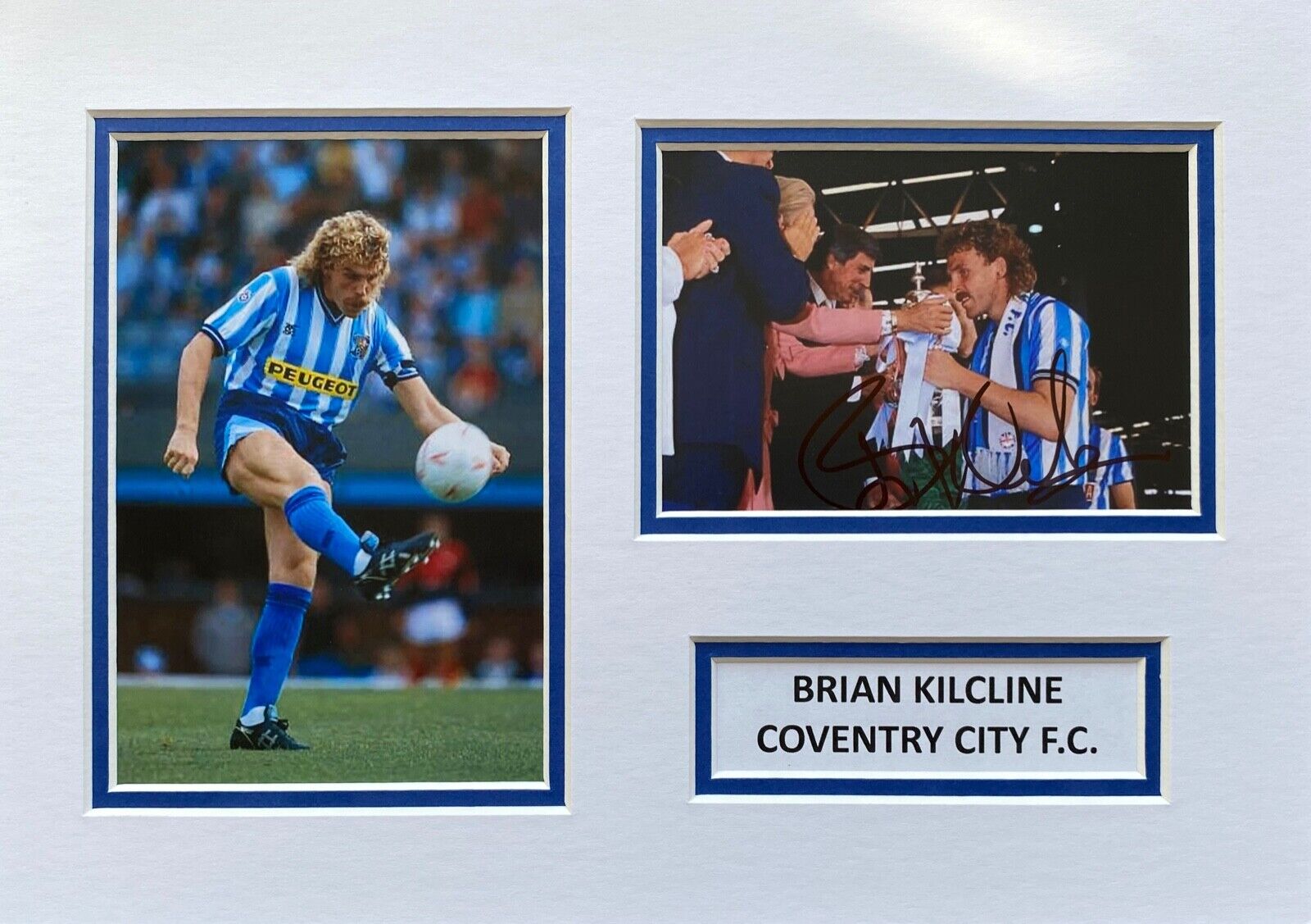 BRIAN KILCLINE HAND SIGNED A4 Photo Poster painting MOUNT DISPLAY COVENTRY CITY AUTOGRAPH 7