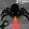 Remote Control Spider, Realistic Robot Spider With Spray/Light/Music Effects, Wireless Remote Control Toy, Birthday Party Joke Prank