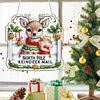 Diamond Painting Acrylic Reindeer Pendant Kits for Home Wall Decor