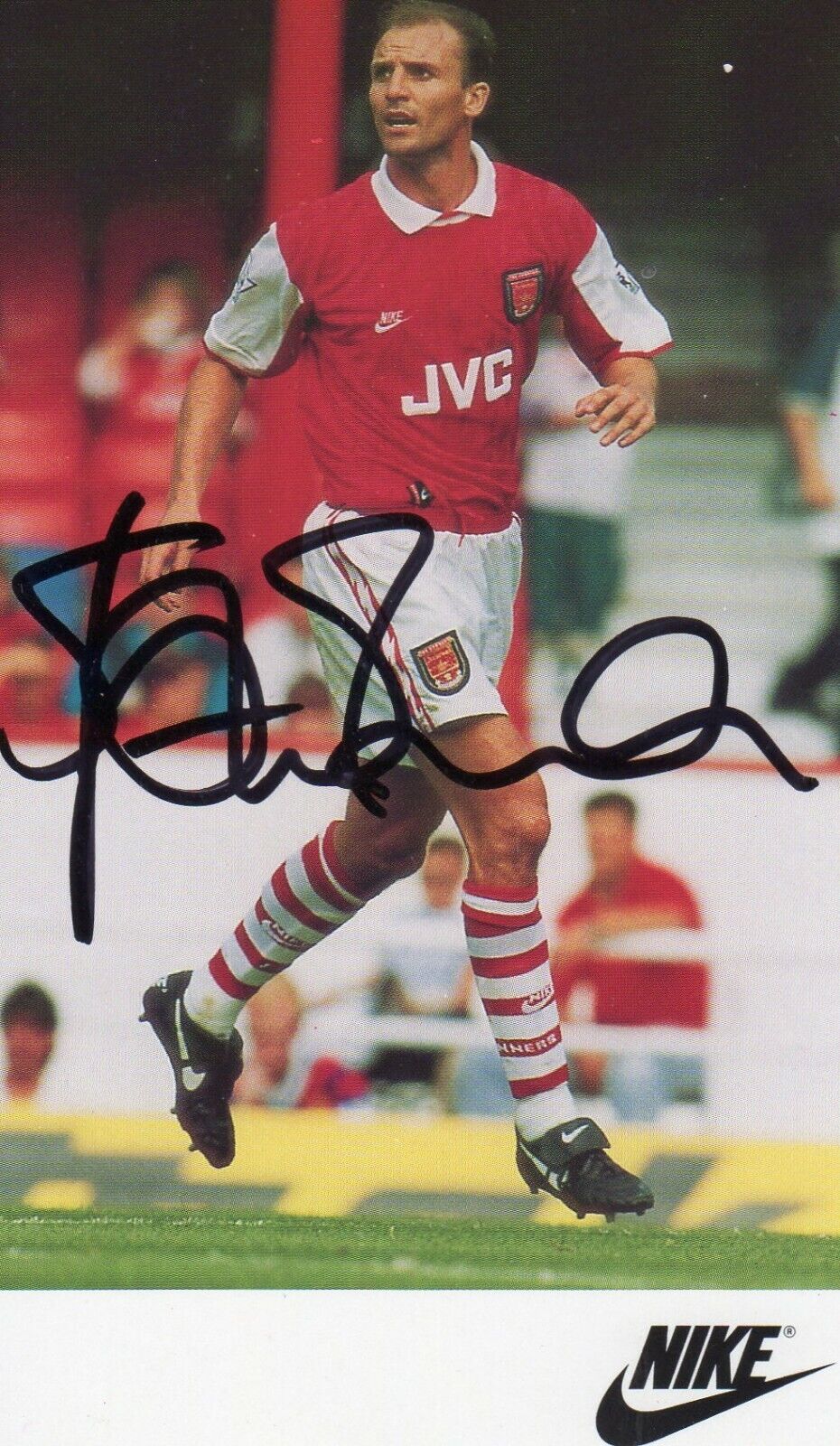 STEVE BOULD AUTOGRAPH, ARSENAL FOOTBALL CLUB