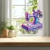 2 PCS Sewing Machine - 5D DIY Pendant