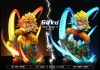 1/6 & 1/4 Scale Super Saiyan 3 Kamekameha Son Goku with LED - Dragon Ball Resin Statue - JW Studio