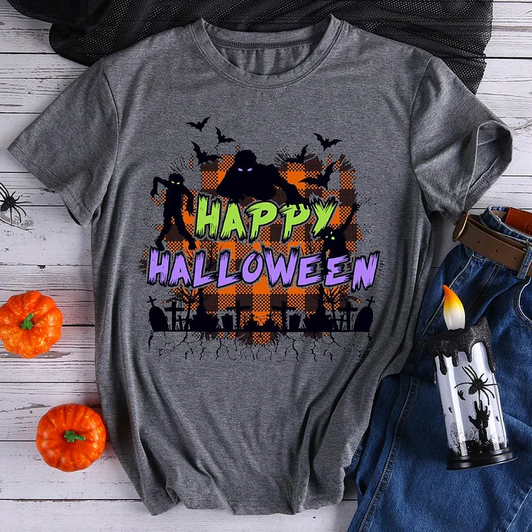 Happy Halloween  T-Shirt Tee-07357-Annaletters
