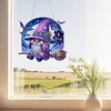 Double Sided Special Shape Halloween Goblin Diamond Painting Art Pendants