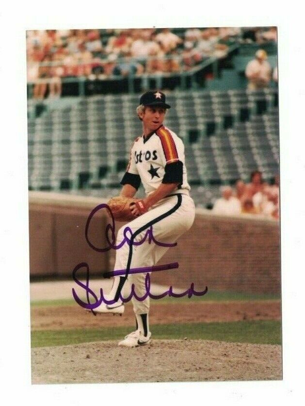 Don Sutton Houston Astros Signed Original 3x5 Baseball Photo Poster painting W/Our COA