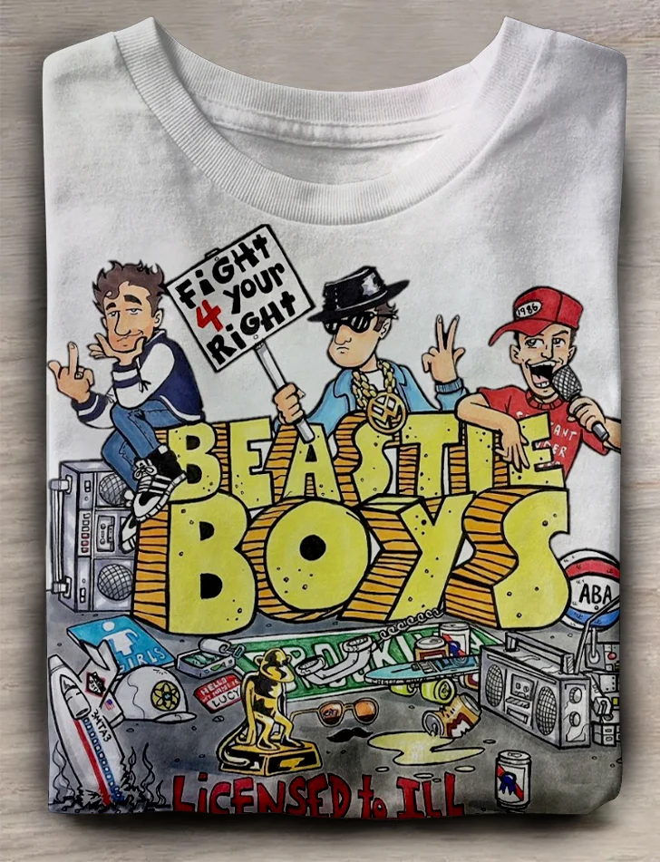 Teecade Teecade Beastie Boys T-shirt