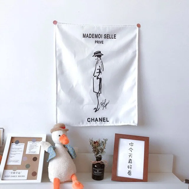 Matisse Art Tapestry Wall Decor Small Size Wall Cloth Decoration Dorm Room Decor Modern Art Ins Nordic Style 40*50CM housedecor