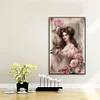 (40*60cm)Flower Beauty - Full Round Drill Diamond Painting