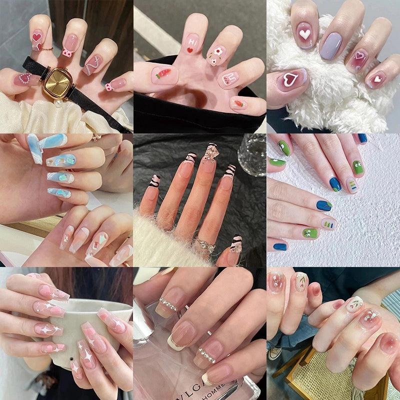 Nail Piece Collection Wind Wear Nail Patch Nail Patch Wear Nail Removable Nail Art