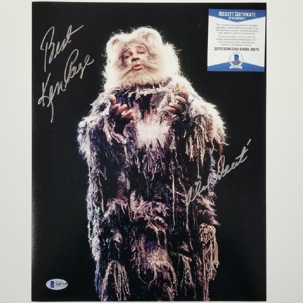 Ken Page signed Cats Old Deut