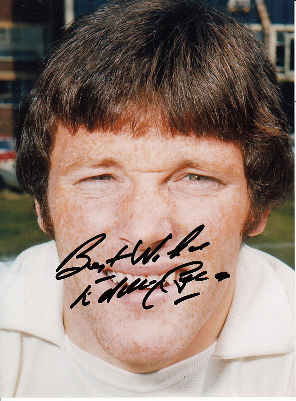 Leeds United Hand Signed Eddie Gray 8x6 Photo Poster painting.