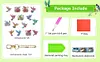 15Pcs Hummingbird DiY Double-Sided Diamond Art Keychain Ornaments Party Decor