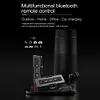 Wireless Bluetooth-Compatible Remote Button Motorcycle Handlebar Media Control