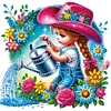 Diamond Painting-DIY Crystal Rhinestone Girl