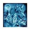 Diamond Painting -DIY Round Drill Wolves