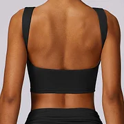 Xinyulin Sports Underwear Women Sexy Workout Sports Bras Tights Crop Top Yoga Vest Shockproof Gym Push Up Fitness Athletic Brassiere