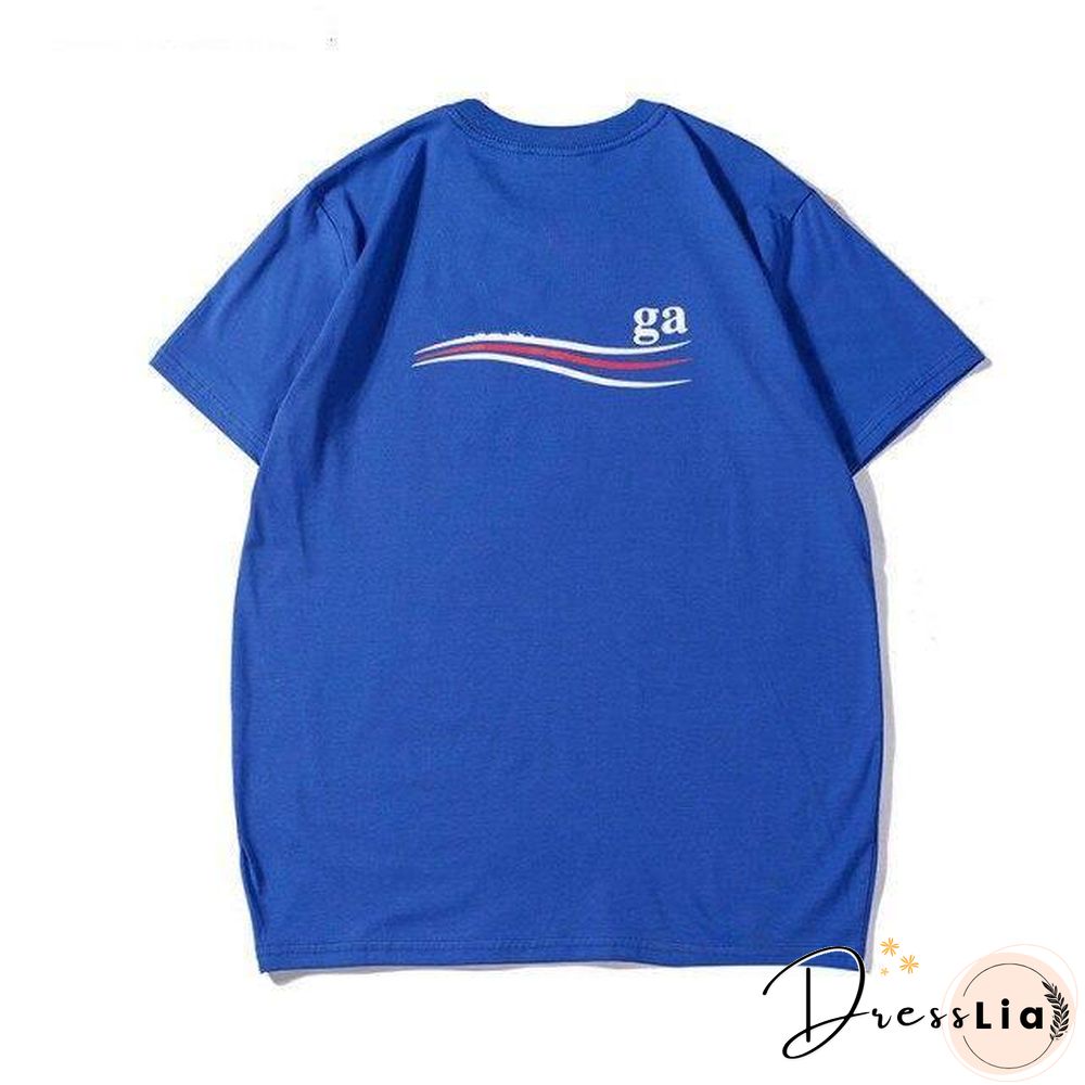 Women T-shirt Ladies Brand T-shirt For Men Short Sleeve Round Neck Soild Color Casual Cool Fashion Loose Cotton Men Tops