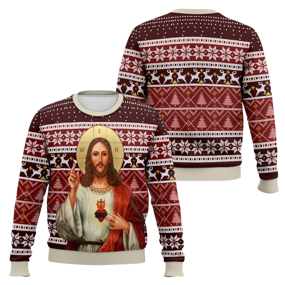 Orthodox Jesus Ugly Christmas Sweater
