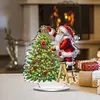 DIY Santa Claus And Tree Diamond Painting Ornaments (Double-Sided)